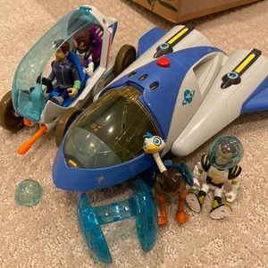 Miles from Tomorrowland figurines and vehicles